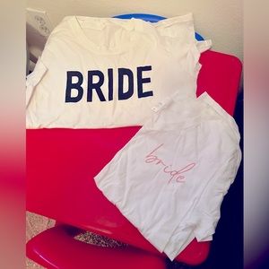 NWOT Bride T-Shirts Bundle, size M